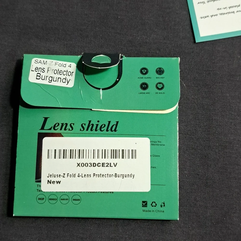 NWT Samsung Z Fold Camera 2 pack Lens Protectors